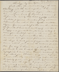 [Peabody,] Elizabeth [Palmer, sister], ALS to SAPH. Mar. 31, 1823.