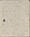 [Peabody,] Elizabeth [Palmer, sister], ALS to SAPH. Dec. 24, 1823.