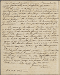 [Peabody,] Elizabeth [Palmer, sister], ALS to SAPH. Feb. 15, 1824.