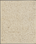 [Peabody,] Elizabeth [Palmer, sister], ALS to SAPH. Aug. 23, 1825.