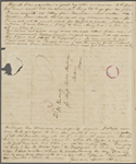 [Peabody,] Elizabeth [Palmer, sister], ALS to SAPH. Aug. 23, 1825.