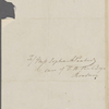 P[eabody], E[lizabeth] P[almer, sister], ALS  to SAPH. [n.d.]