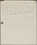 [Peabody, Elizabeth Palmer, sister], AL (incomplete?)  to SAPH. [n.d.].