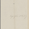 [Peabody,] E[lizabeth Palmer, sister], ALS to SAPH, with ANS from MTPM. [n.d.]