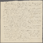 [Peabody,] E[lizabeth Palmer, sister], ALS to SAPH. [n.d.]