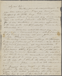 [Peabody, Elizabeth Palmer, sister], AL to SAPH. [n.d.].