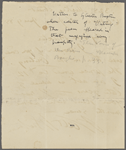 Baxter, Sylvester, ALS to. Jun. 9, 1885.