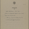 Baxter, Sylvester, ALS to. Jun. 9, 1885.