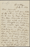 [Brown, Lewis K.], ALS to. Jul. 11, 1864.
