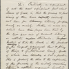 Conway, Moncure Daniel, draft AL to, [Nov. 10, 1867]. In answer to Conway's letter of Oct. 12, [1867?]. Written throughout in WW's hand, but intended to be signed by W. D. O'Connor (who may have written the first draft). Previously dated to [1866?].