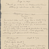 Dowden, Edward, 9 letters to. Copied and abstracted by Dowden for Bliss Perry. Aug. 22, 1871 - Nov. 21, 1888.