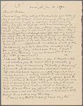 Dowden, Edward, 9 letters to. Copied and abstracted by Dowden for Bliss Perry. Aug. 22, 1871 - Nov. 21, 1888.