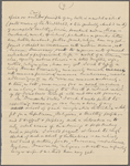 Dowden, Edward, 9 letters to. Copied and abstracted by Dowden for Bliss Perry. Aug. 22, 1871 - Nov. 21, 1888.