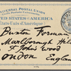 Forman, Harry Buxton, APCS to. Jun. 16, 1890.