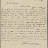 Mann, J. C., ALS to. Mar. 25, 1874.