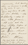 [O'Connor], Ellen, ALS to. Oct. 19, 1868.