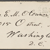 [O'Connor], Ellen, ALS to. Jun. 29, [1871].
