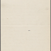 [O'Connor], Ellen, ALS to. Feb. 23, [1874].