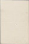 [O'Connor], Ellen, ALS to. Feb. 23, [1874].