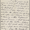 [O'Connor], [Ellen], ALS to. Mar. 22, [1874].