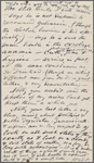 [O'Connor], [Ellen], ALS to. Mar. 22, [1874].