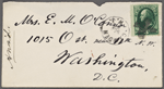 [O'Connor], [Ellen], ALS to. Mar. 22, [1874].