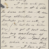 [O'Connor], Ellen, ALS to. May 1, [1874].