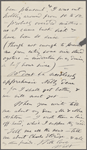 [O'Connor], Ellen, ALS to. May 1, [1874].