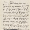 [O'Connor], Ellen, ALS to. Feb. 24, [1876].