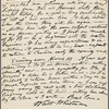 [O'Connor], [Ellen], ALS to. [Mar. 9-10, 1889].