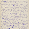 [O'Connor], Ellen, ALS to. Sep. 25, 1890.