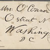 [O'Connor], Ellen, ALS to. Sep. 25, 1890.
