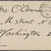 [O'Connor], [Ellen], ALS to. Apr. 8, 1891.