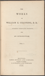 The works of William E. Channing