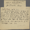 [O'Connor], [William D.], AN to. Sep. [19], 1883.