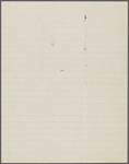 [O'Connor], [William D.], ALS to. May 26, 1886.
