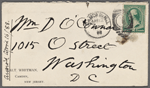 O'Connor, William D., ALS to. Apr. 12, 1888.