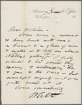 O'Connor, William [D.], ALS to. [1867?] Previously: [n.d.]