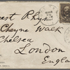 Rhys, Ernest, ALS to. Mar. 15, 1887.