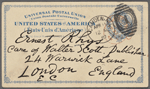 Rhys, Ernest, APCS to. Apr. 11, 1887.