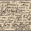 Rhys, Ernest, APCS to. May 11, 1887.