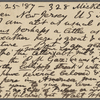 Rhys, Ernest, APCS to. May 25, 1887.