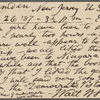 Rhys, Ernest, APCS to. Jun. 26, 1887.