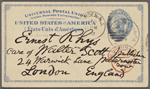 Rhys, Ernest, APCS to. Sep. 8, 1887.