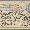 Rhys, Ernest, APCS to. Oct. 1, 1887.