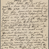 Rhys, Ernest, ALS to. May 11, 1890.