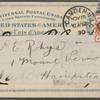 Rhys, Ernest, APCS to. Nov. 18, 1890.