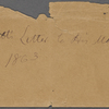 [Whitman], [Louisa Van Velsor], mother, ALS to. Jun. 30, 1863.