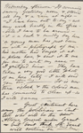 [Whitman], [Louisa Van Velsor], mother, ALS to. Feb. 2-8, 1869.