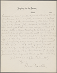 Bucke, Richard Maurice, ALS to Harry Buxton Forman. Jan. 9, 1884.